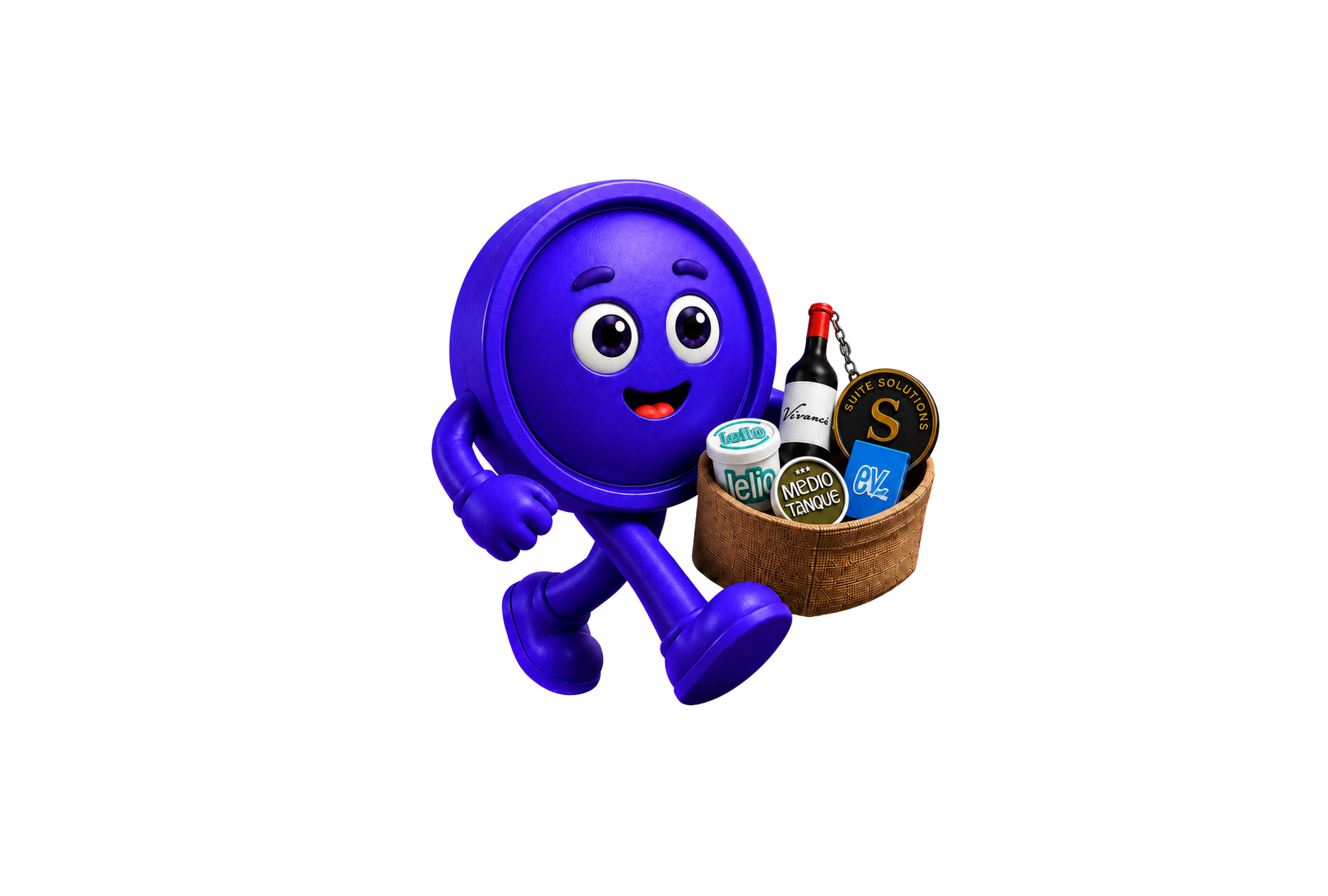 CREKO mascota con productos de clientes